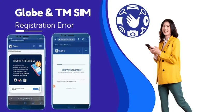 Globe SIM Cannot Receive Load
