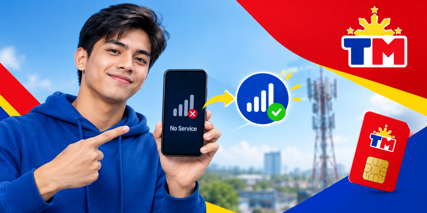 How to Fix a TM SIM With No Signal